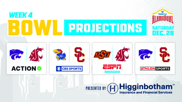 Valero Alamo Bowl Week 4 Projections