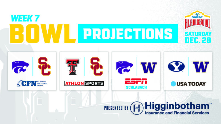 Valero Alamo Bowl Week 7 Projections